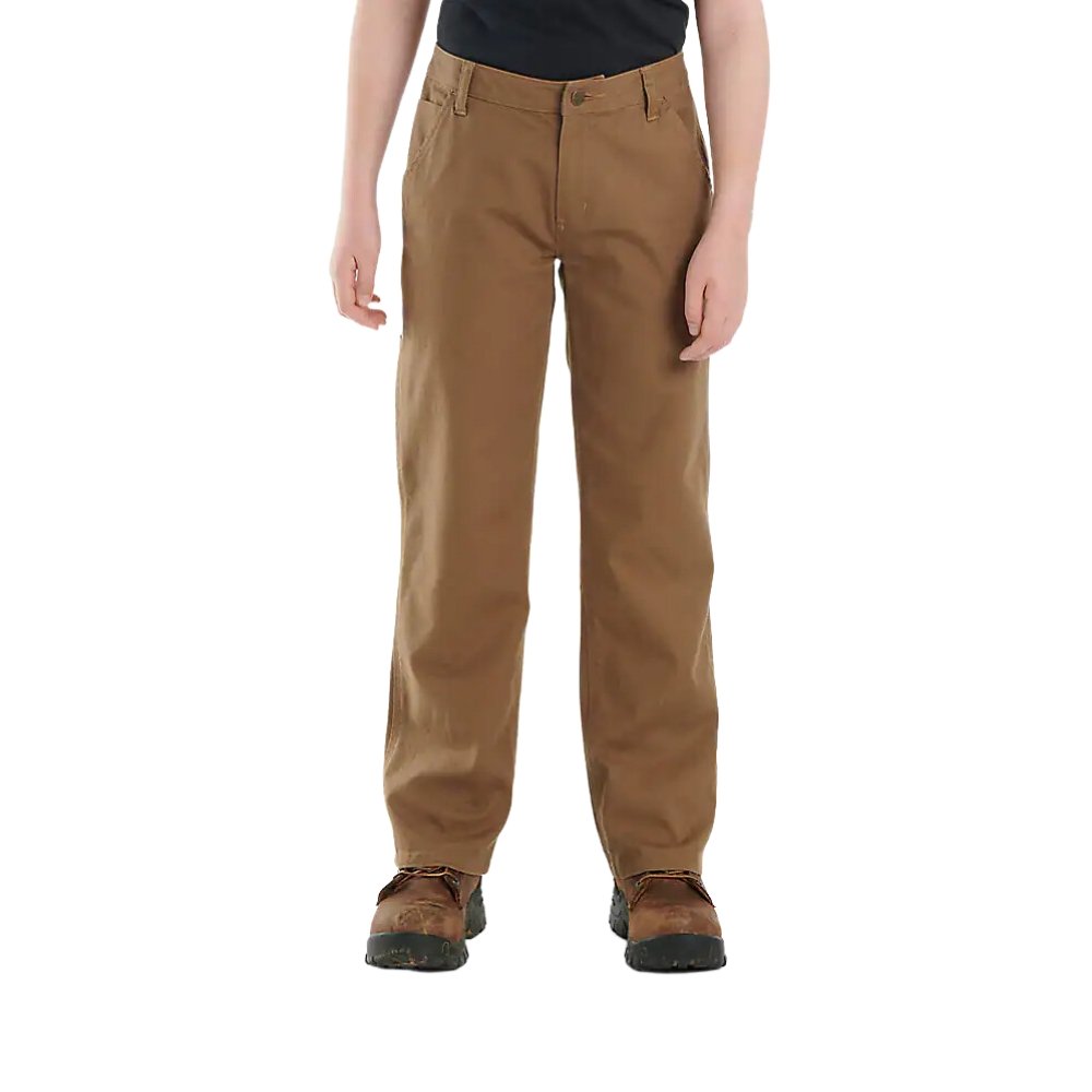 Carhartt Kids' Rugged Flex Loose Fit Utility Pant - Canyon Brown