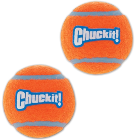 ChuckIt 2 Pack Medium Tennis Balls Dog Toy