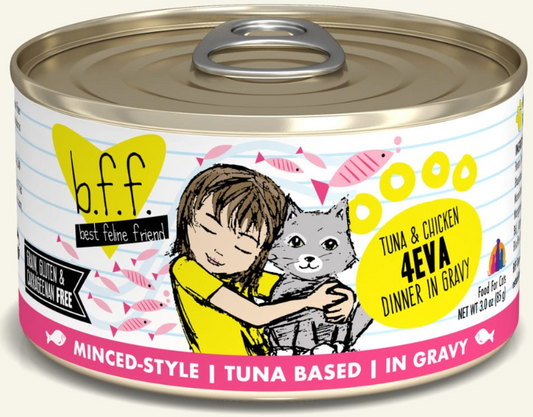 BFF 4eva Tuna chicken Cat Food 5.5oz