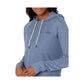 The North Face Women's Westbrae Knit Hoodie - Shady Blue Heather