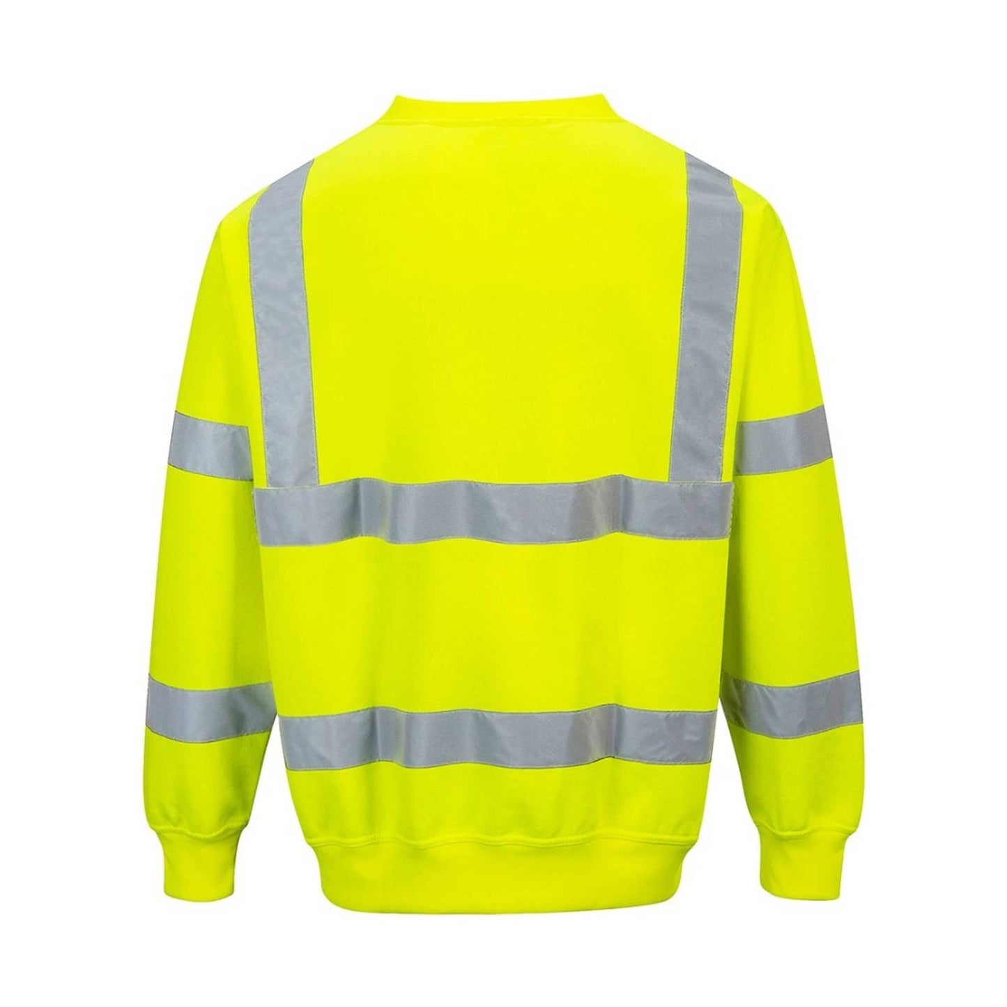 Portwest Men's Hi-Viz Sweatshirt - Yellow