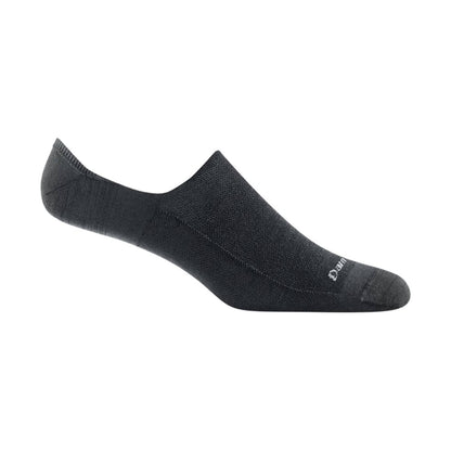 Darn Tough Men's Topless Solid No Show Lightweight Lifestyle Sock - Black