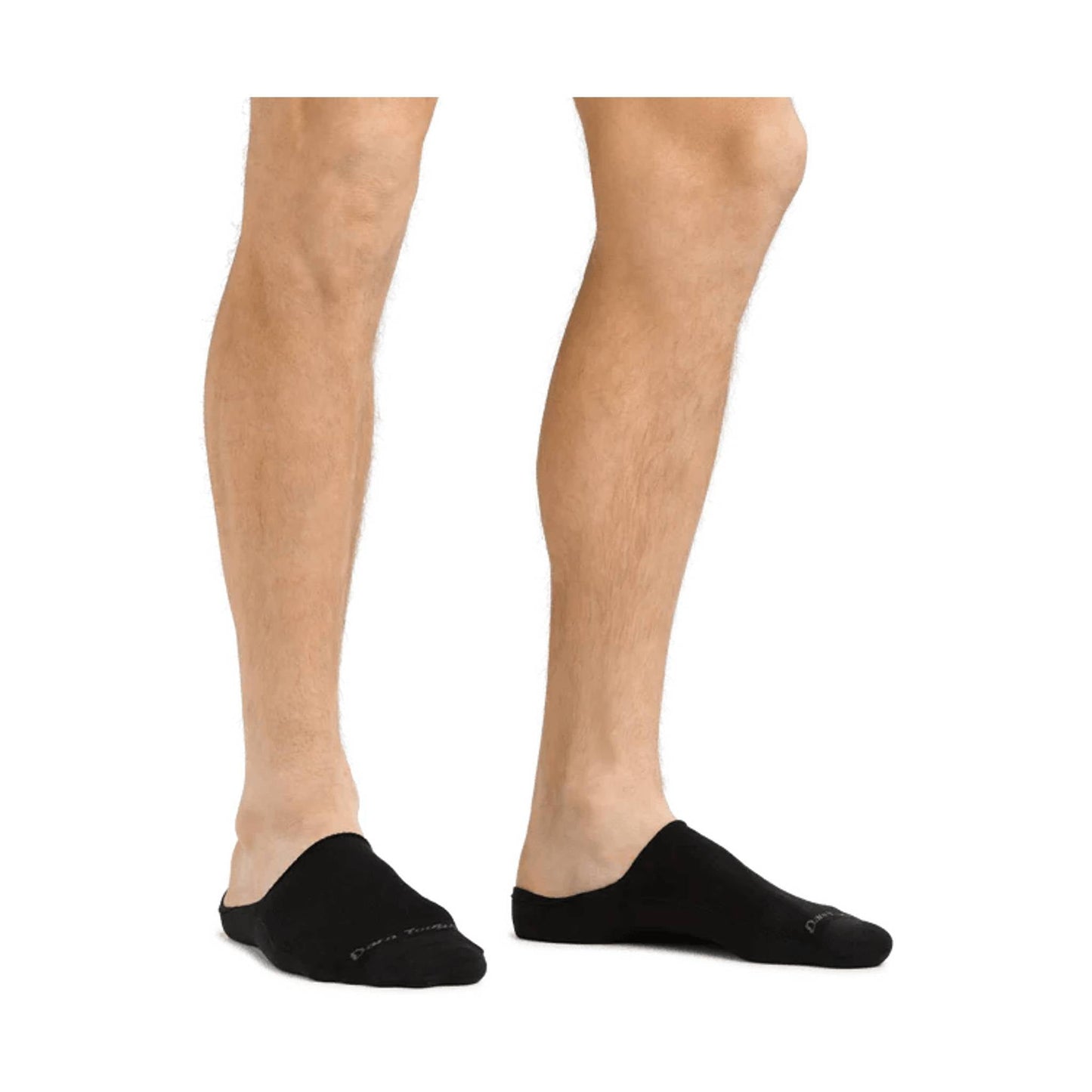 Darn Tough Men's Topless Solid No Show Lightweight Lifestyle Sock - Black