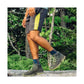 Darn Tough Vermont Men's Hiker Quarter Lightweight Sock - Black