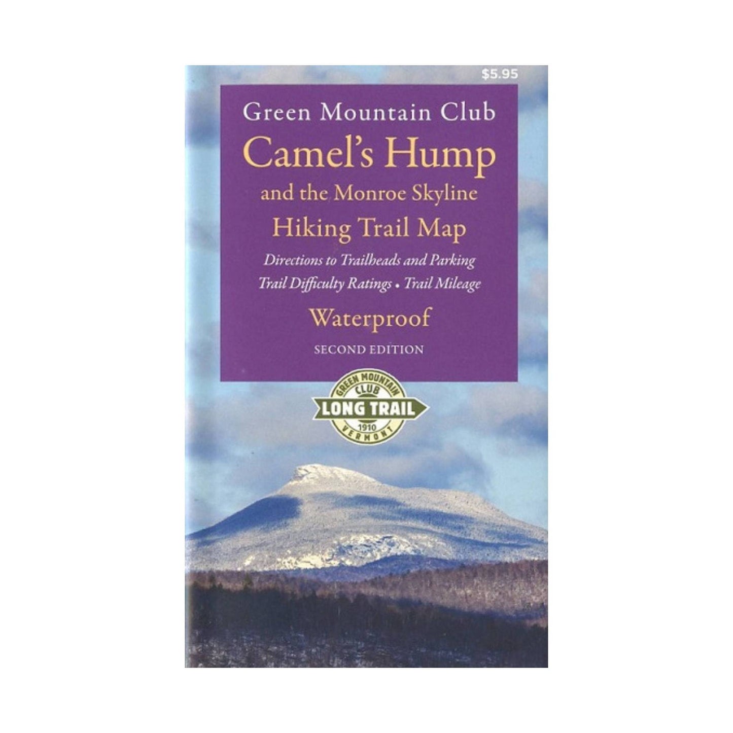 Green Mountain Club Camel's Hump Map
