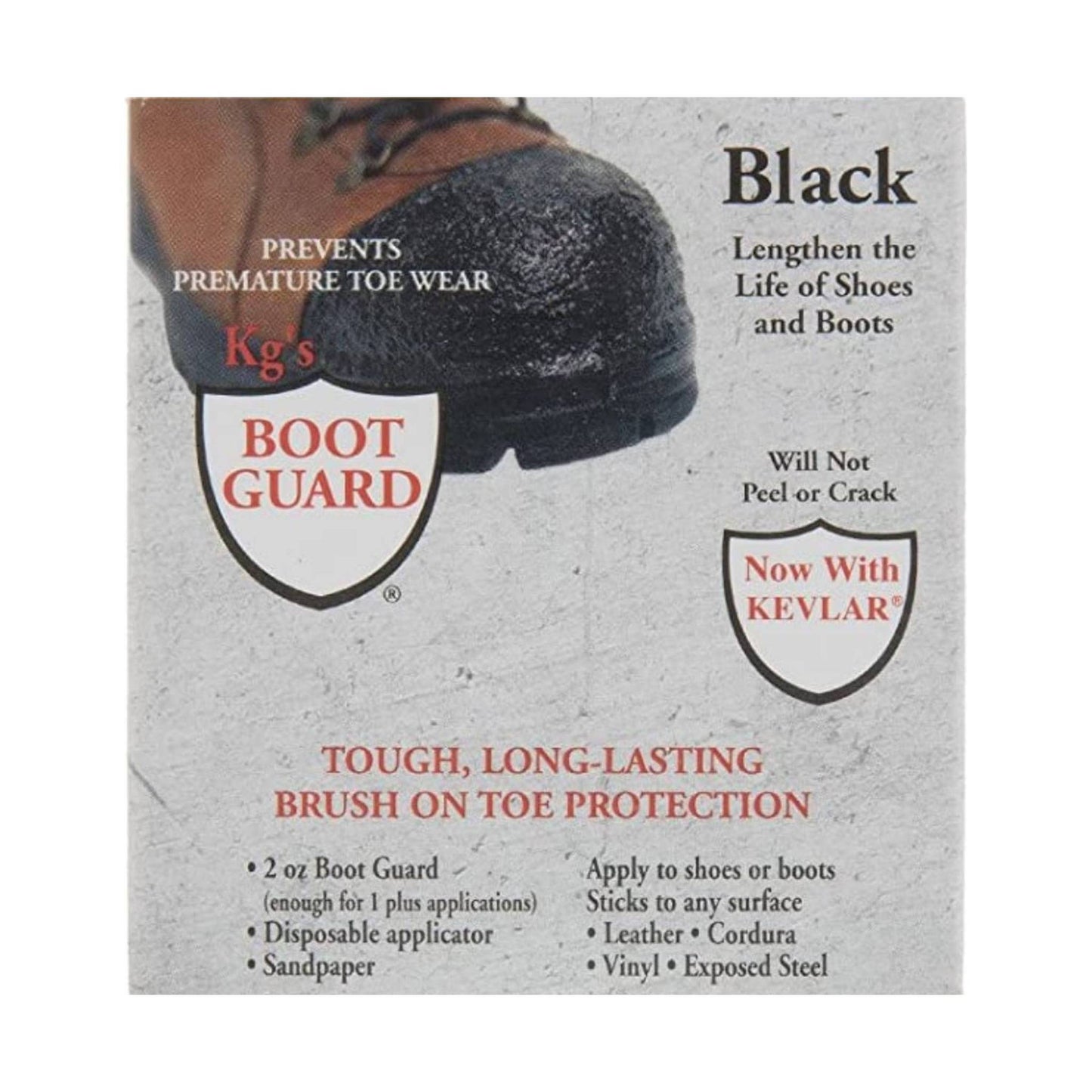 Kg's Boot Guard - Black