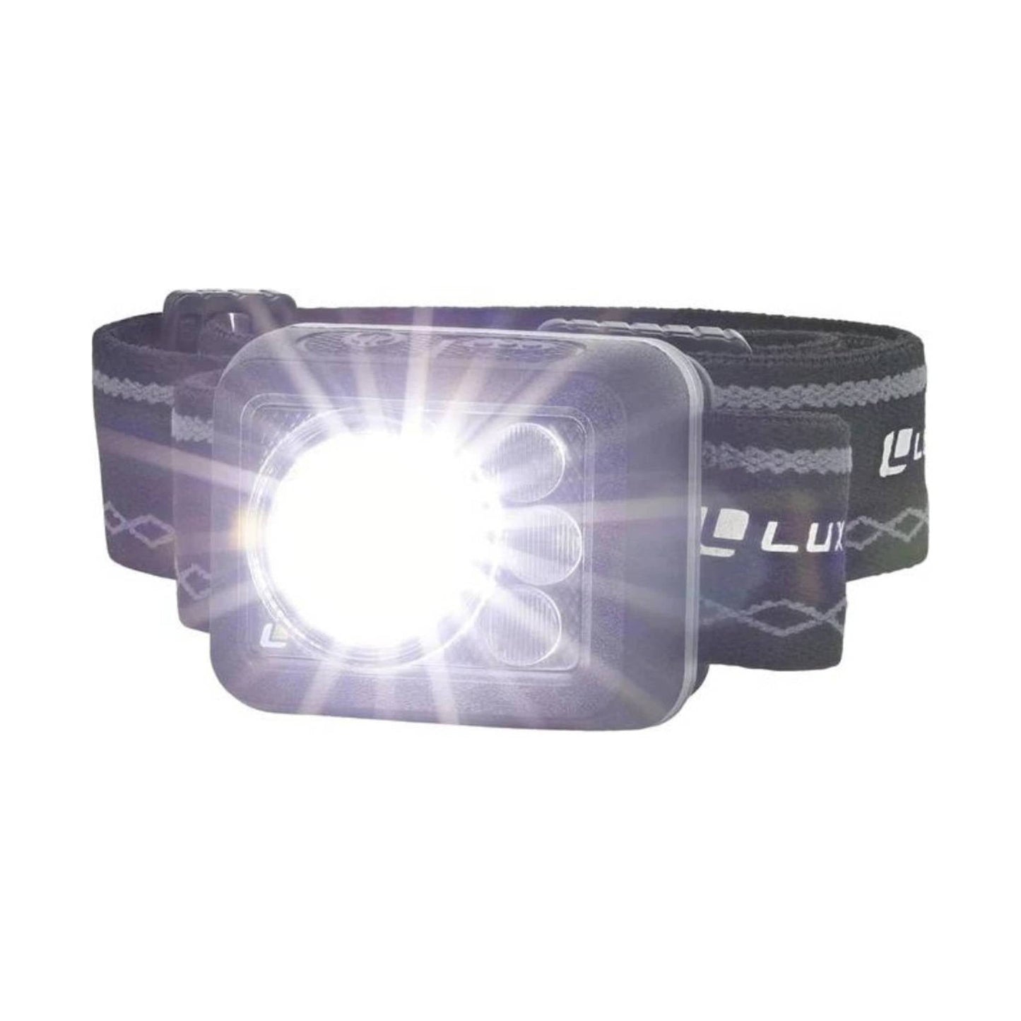 Luxpro LP738 Waterproof Multi-Color Ultralight LED Rechargeable Headlamp