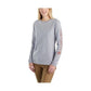 Carhartt Women's Long Sleeve Logo T-Shirt - Heather Gray