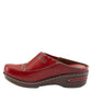 Spring Step Women's Chino Clog - red