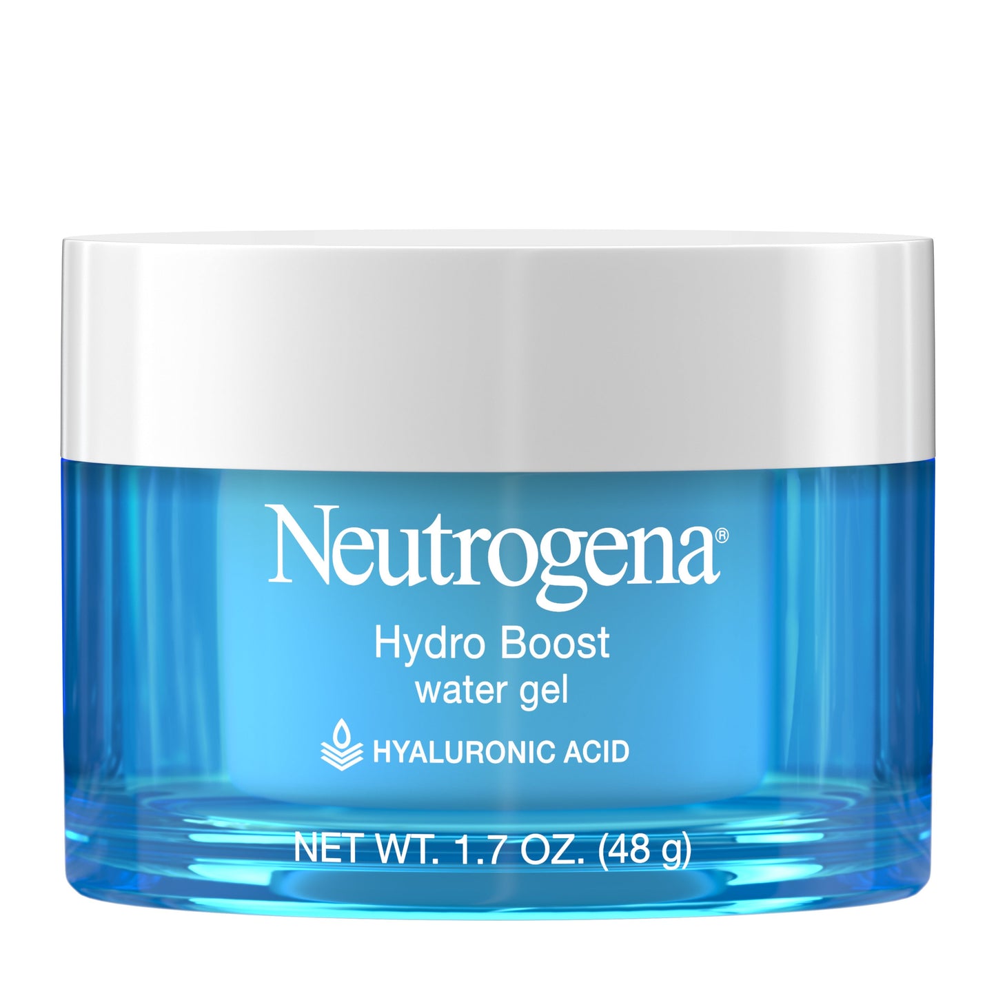 Neutrogena Hydro Boost Hyaluronic Acid Hydrating Water Face Gel Moisturizer For Dry Skin, 1.7 Fl Oz